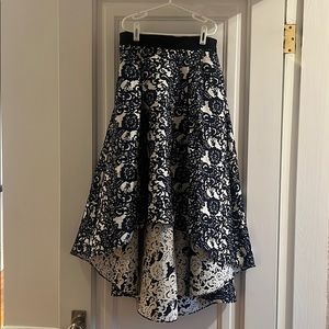 High-low skirt